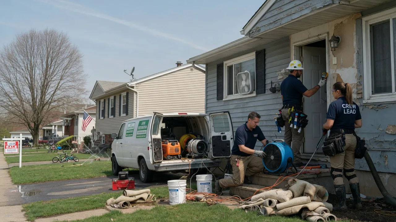 Flood Cleanup in Andalusia, IL near me