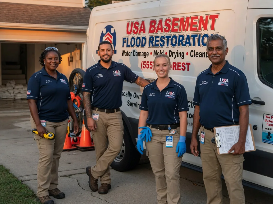 Basement Flood Cleanup company in Andalusia, IL